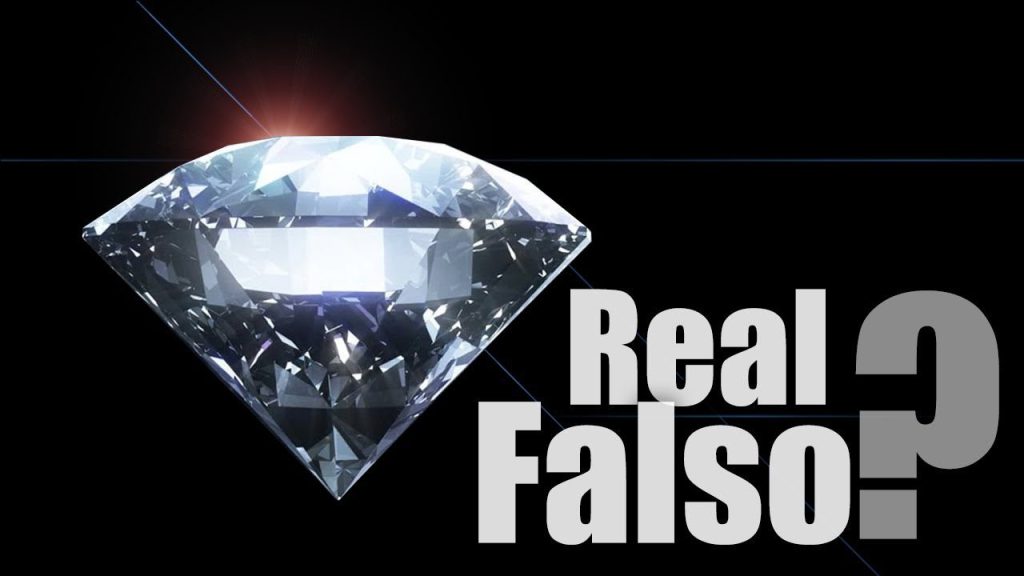 Cómo saber si un diamante es real o falso