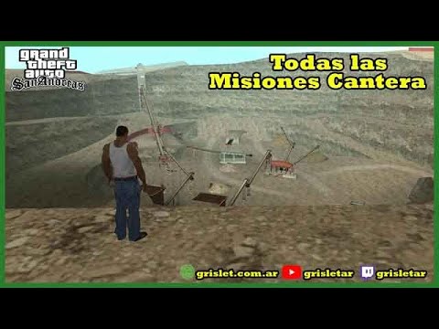 cuantas misiones son de la cante Cuántas misiones son de la cantera en GTA San Andreas