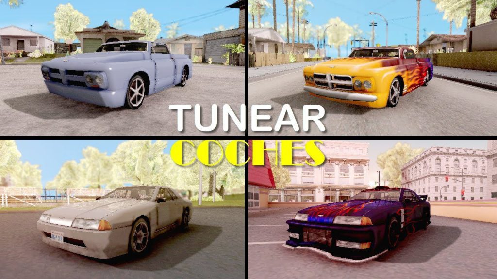 Qué autos se puede modificar en GTA San Andreas