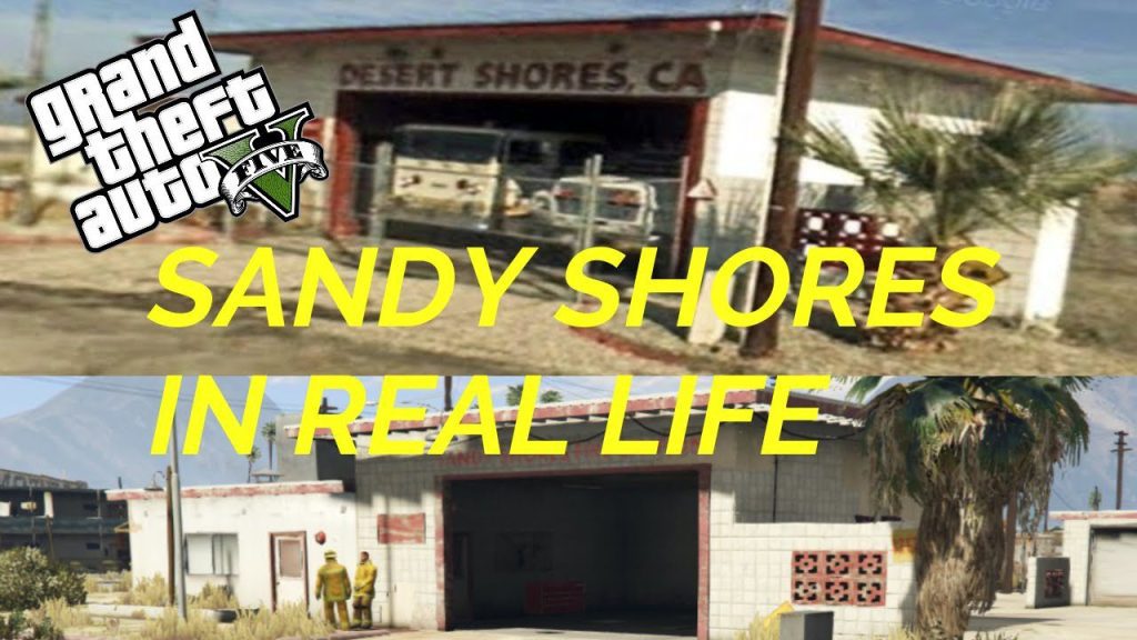 Qué ciudad es Sandy Shores en la vida real
