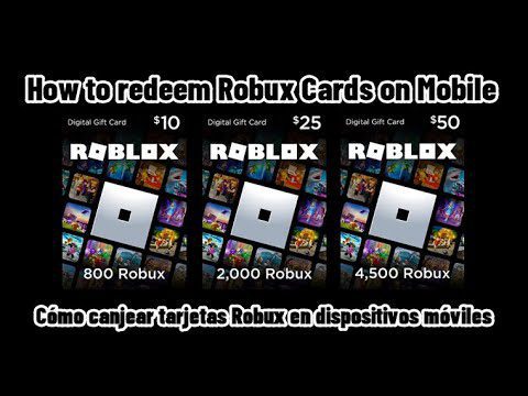 Cuántos Robux tiene la tarjeta de 20 euros