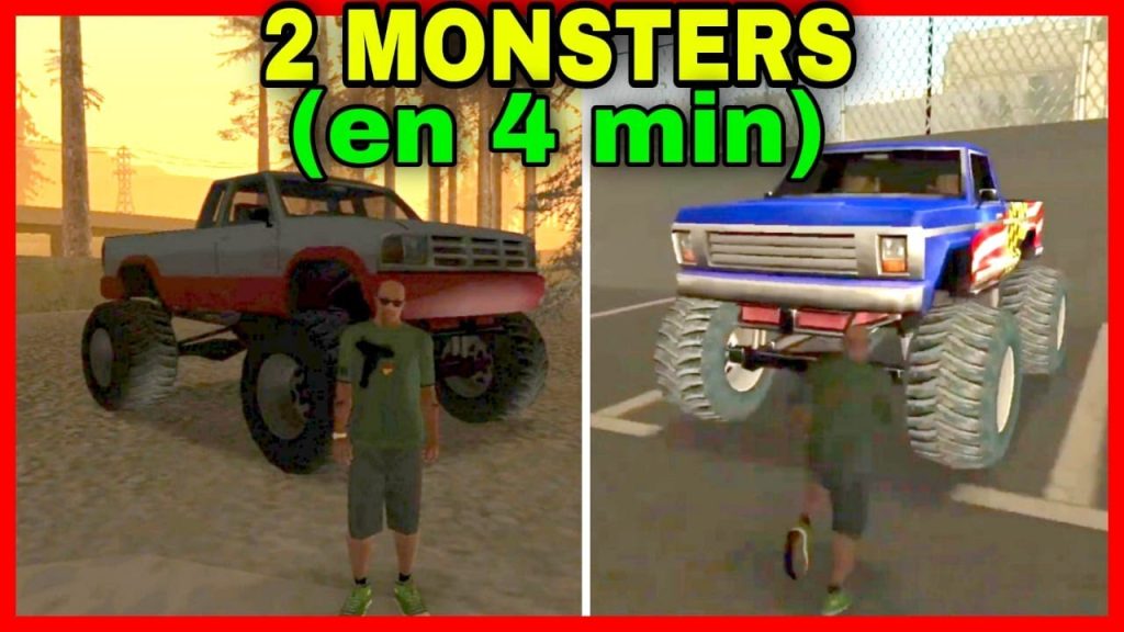 Cómo hacer la Monster en GTA San Andreas para Xbox