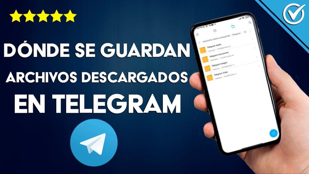Dónde están las descargas de Telegram