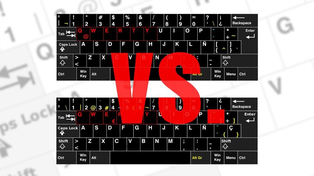 cual es la diferencia entre un t Cuál es la diferencia entre un teclado en inglés y uno en español