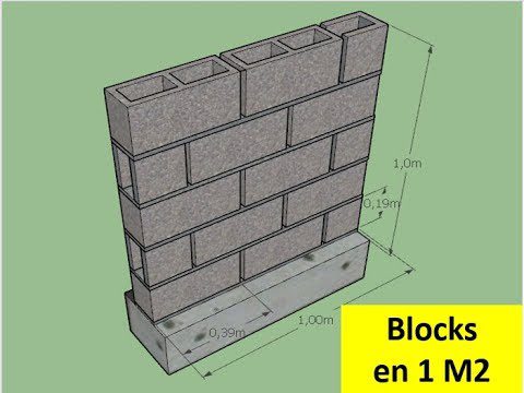 Cuántos bloques se necesitan para hacer un cuarto de 5×5