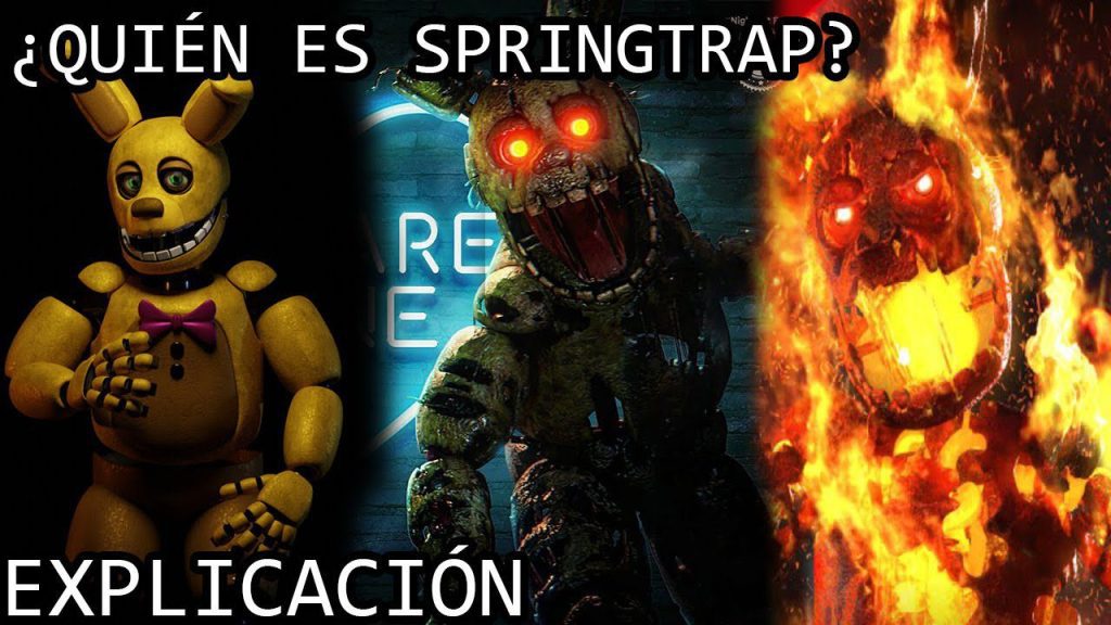 Qué es lo que dice Springtrap