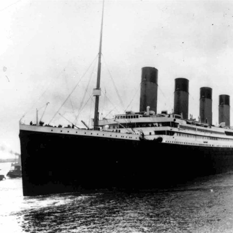 Qué temperatura tiene el agua cuando se hundió el Titanic