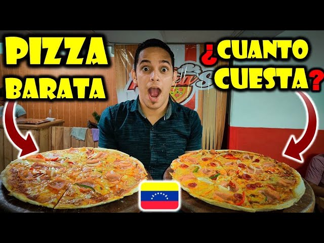 Cuánto cuesta una pizza en Venezuela