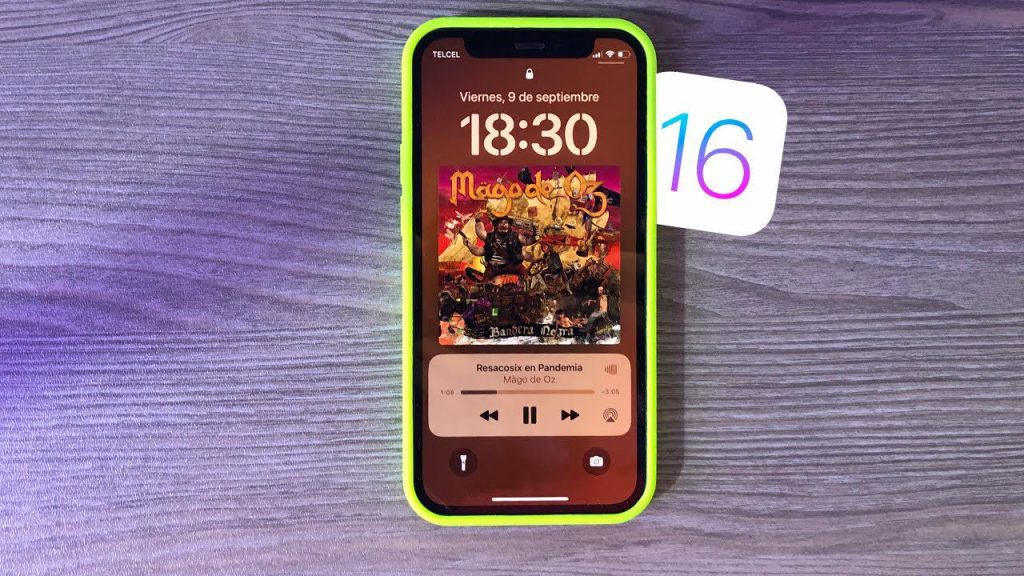Cómo poner la pantalla completa de Spotify en iOS 16