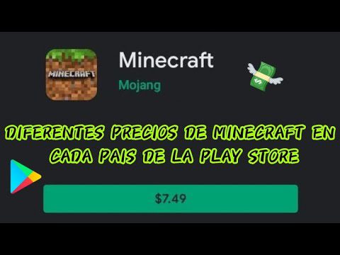 Cuánto cuesta Minecraft en la Play Store México
