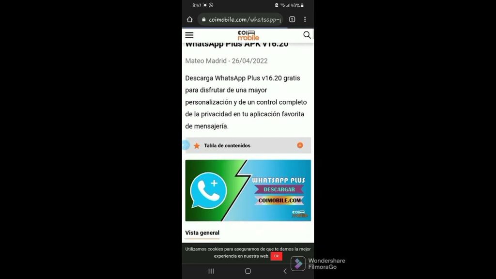 Cómo descargar WhatsApp plus 17.40 APK