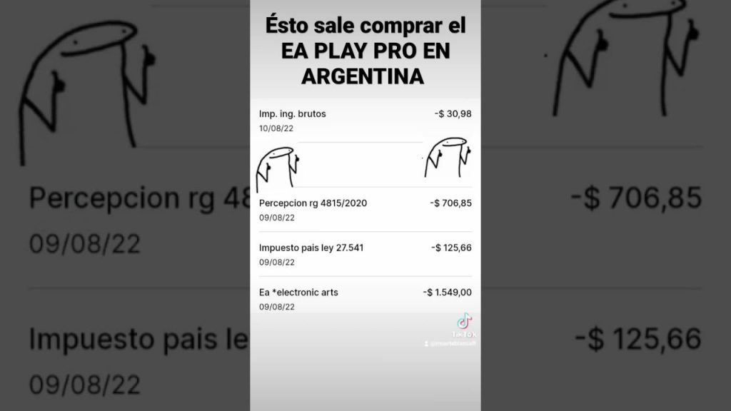 Cuánto cuesta el EA Play en Argentina