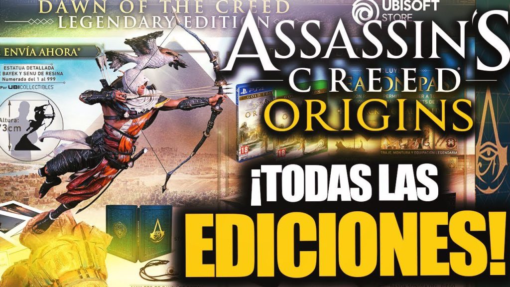 Descarga Assassin’s Creed: Origins Deluxe Edition en Mediafire ¡y vive la máxima aventura!
