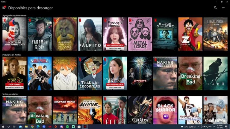 Descargar la serie Enterprise Netflix en Mediafire